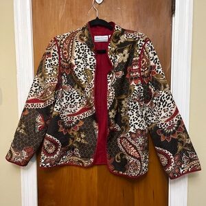 Alfred Dunner Colorful Paisley Women's Jacket. 12P